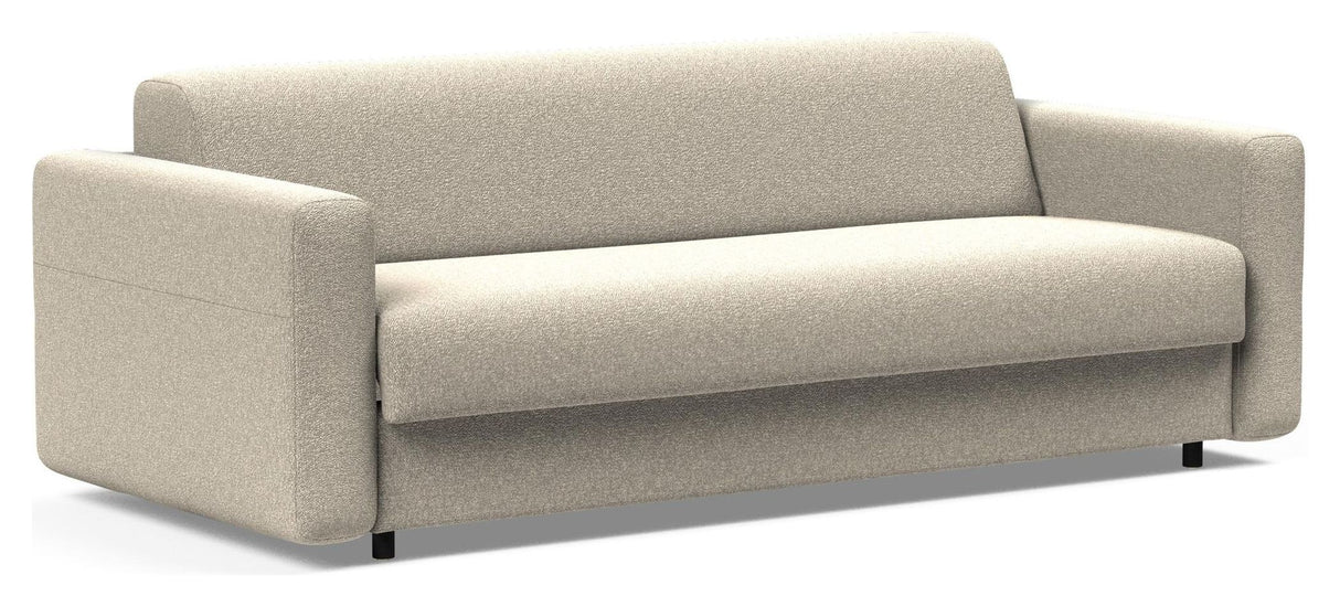 Killian 160 Sovesofa, Springmadrs, Bouclé/Beige - Unoliving.com