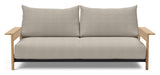 Malloy Wood Sovesofa, Kenya Gravel - Unoliving.com