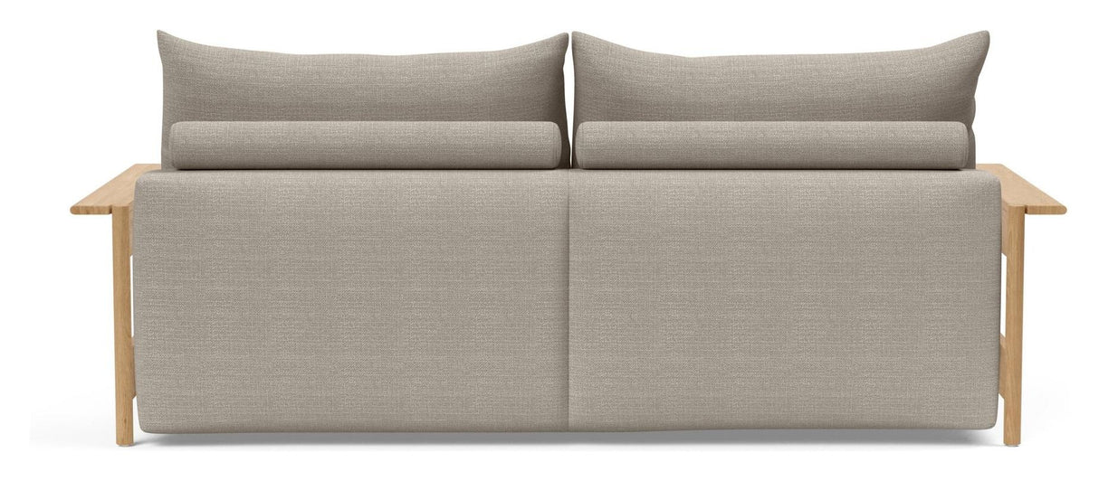 Malloy Wood Sovesofa, Kenya Gravel - Unoliving.com