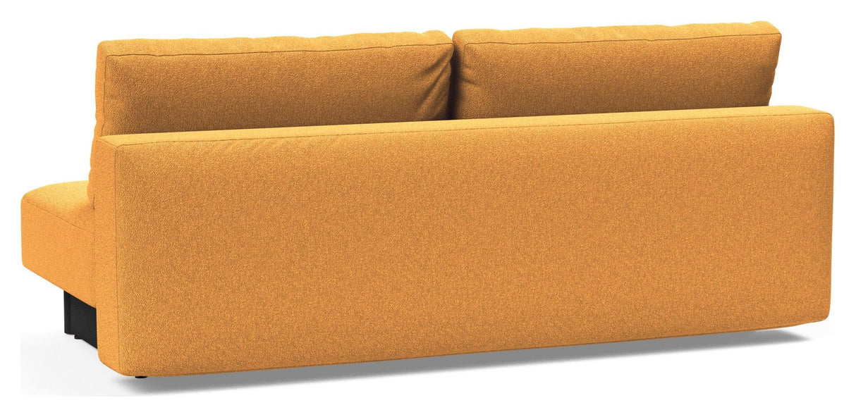 Merga Sovesofa, Bouclé/Ochre - Unoliving.com