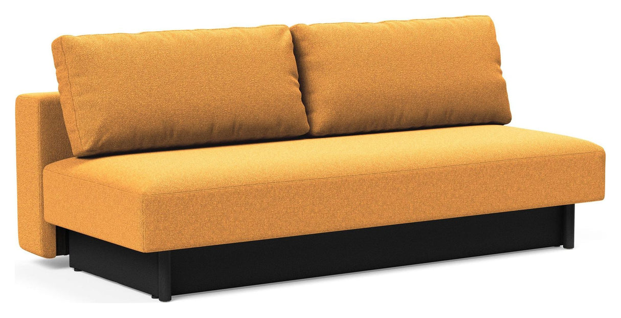 Merga Sovesofa, Bouclé/Ochre - Unoliving.com