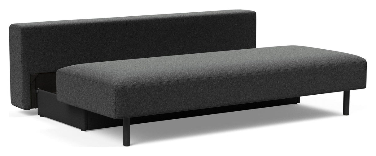 Merga Sovesofa, Bouclé/Charcoal - Unoliving.com