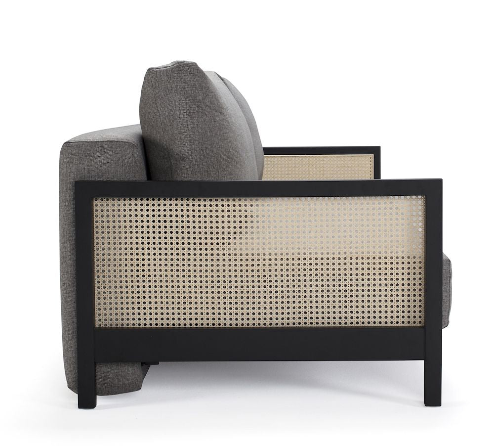 Narvi Sovesofa med flet, Mixed Dance/Grey - Unoliving.com