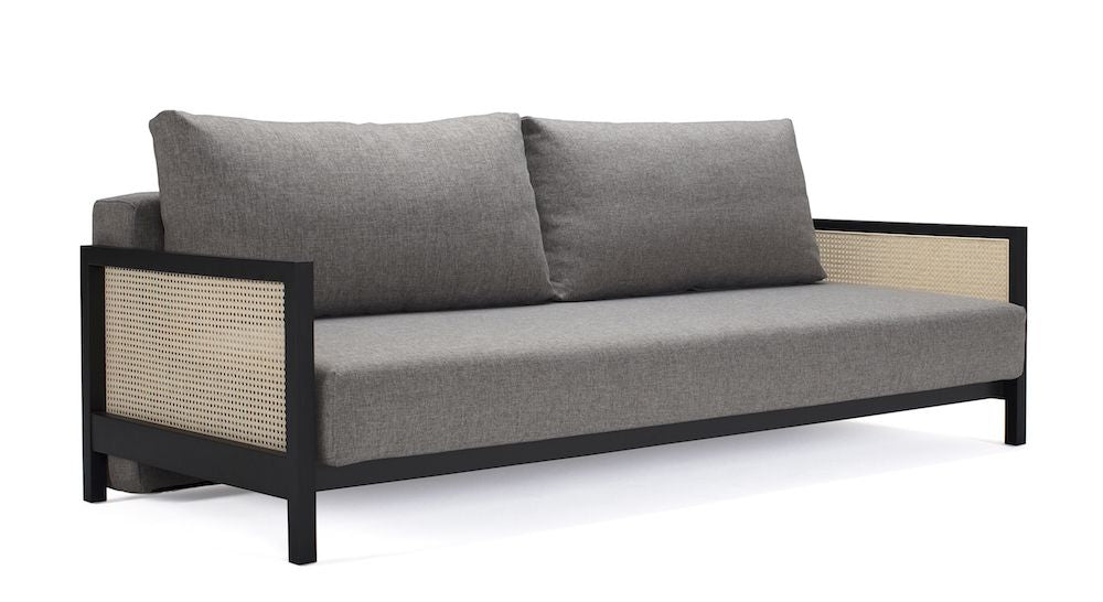 Narvi Sovesofa med flet, Mixed Dance/Grey - Unoliving.com