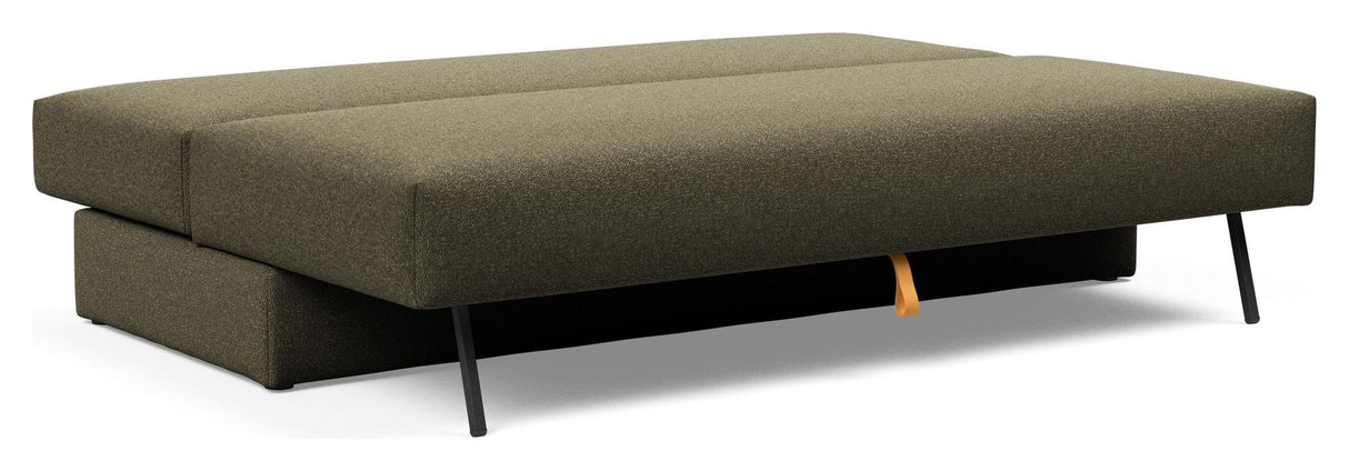 Osvald Sovesofa, Bouclé/Forest Green - Unoliving.com