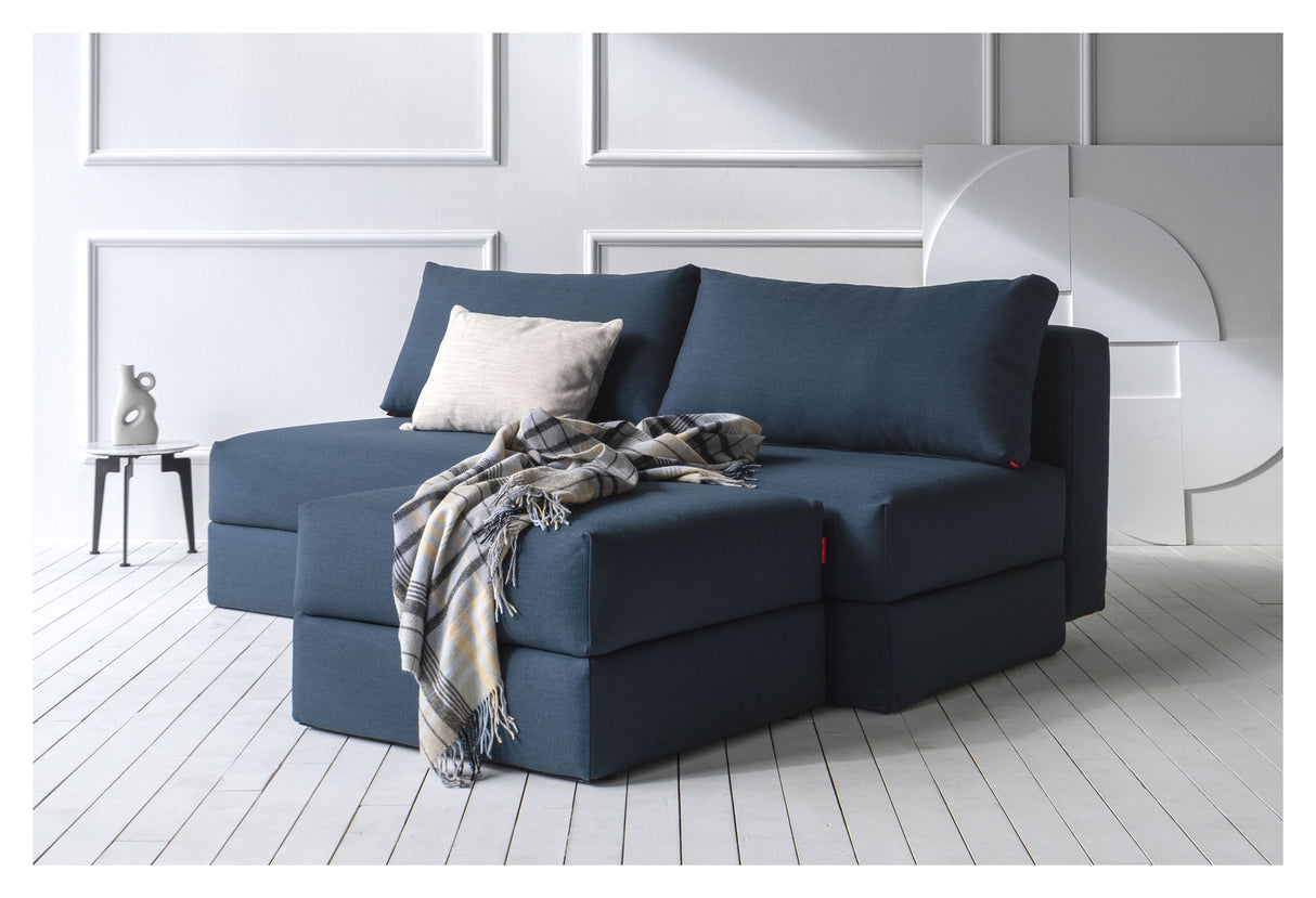 Osvald Sovesofa, Argus/Navy Blue - Unoliving.com