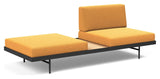 Puri Daybed m. ege bord, Bouclé/Ochre - Unoliving.com