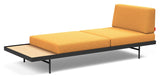 Puri Daybed m. ege bord, Bouclé/Ochre - Unoliving.com