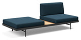 Puri Daybed m. ege bord, Argus/Navy Blue - Unoliving.com