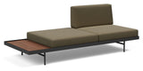 Puri Daybed m. valnødde bord, Oliven - Unoliving.com