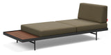 Puri Daybed m. valnødde bord, Oliven - Unoliving.com