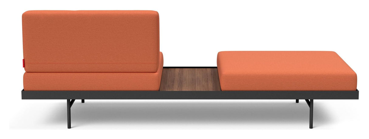 Puri Daybed m. valnødde bord, Argus/Rust - Unoliving.com