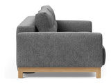 Pyxis D.E.L. Sovesofa, Natur, Twist/Charcoal - Unoliving.com