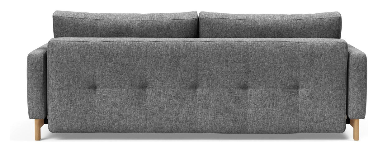 Pyxis D.E.L. Sovesofa, Natur, Twist/Charcoal - Unoliving.com