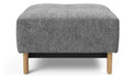 Pyxis Ottoman Natur, Twist/Charcoal - Unoliving.com