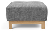 Pyxis Ottoman Natur, Twist/Charcoal - Unoliving.com