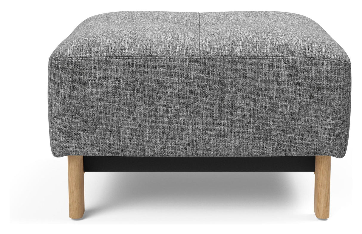 Pyxis Ottoman Natur, Twist/Charcoal - Unoliving.com