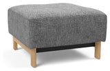 Pyxis Ottoman Natur, Twist/Charcoal - Unoliving.com