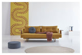 Recast Plus Sovesofa Dark Styletto m. armelæn, Bouclé/Ochre - Unoliving.com