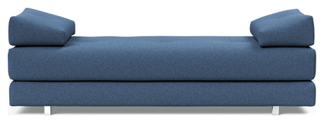 Sigmund Alu Sovesofa, Bouclé/Blue - Unoliving.com