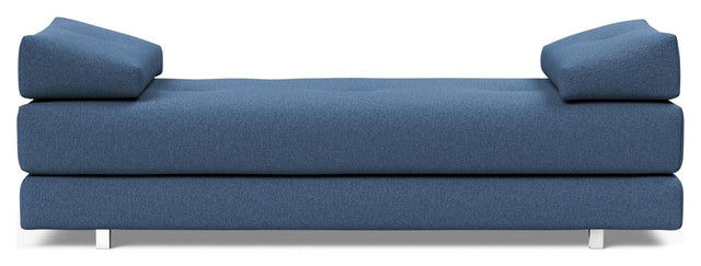 Sigmund Alu Sovesofa, Bouclé/Blue - Unoliving.com