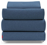 Sigmund Alu Sovesofa, Bouclé/Blue - Unoliving.com