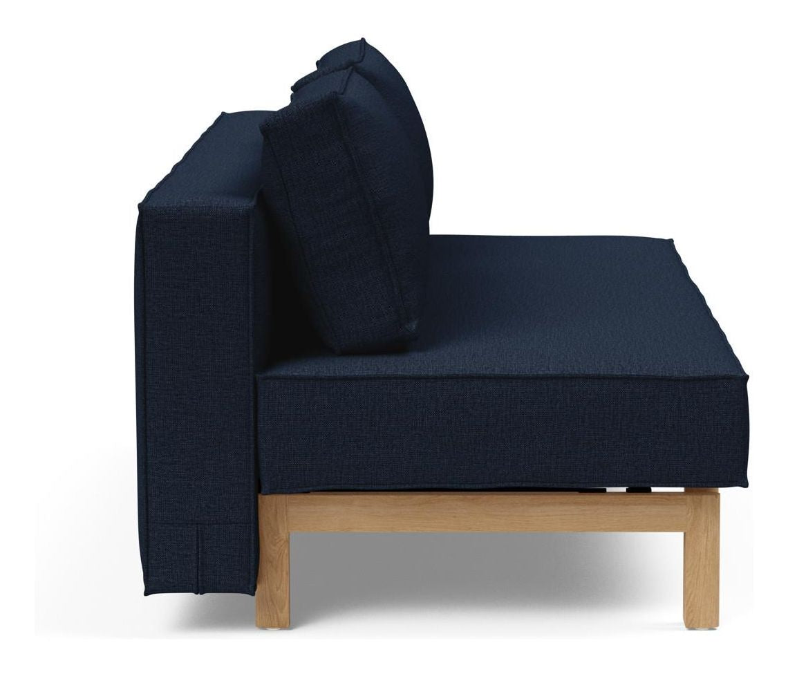 Sly Wood Sovesofa, Mixed Dance/Blue - Unoliving.com