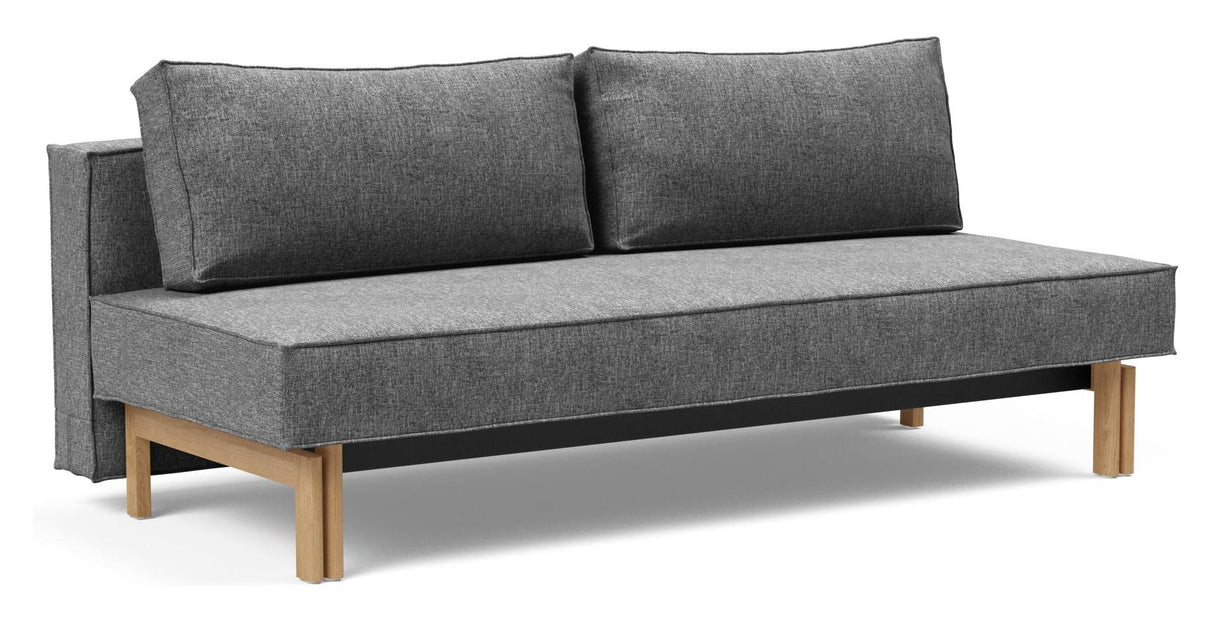 Sly Wood Sovesofa, Twist Charcoal - Unoliving.com