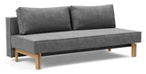 Sly Wood Sovesofa, Twist Charcoal - Unoliving.com