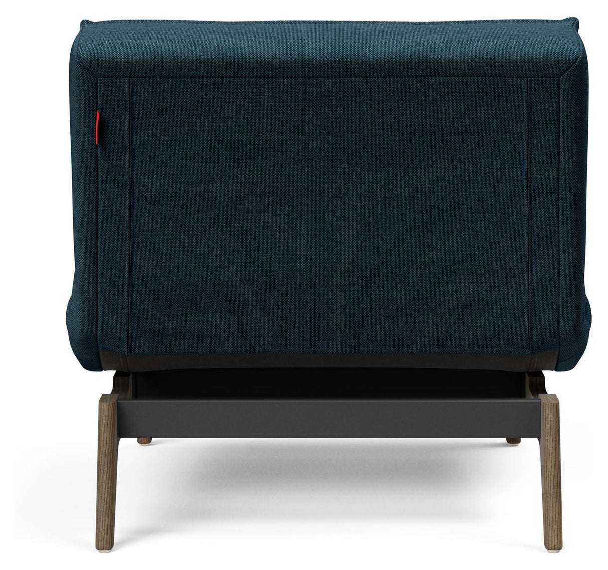 Splitback Eik Loungestol, Røget eg, Argus/Navy Blue - Unoliving.com