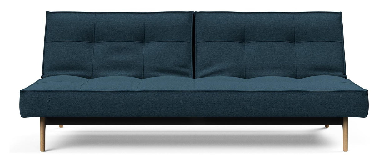 Splitback Eik Sovesofa, Eg, Argus/Navy Blue - Unoliving.com