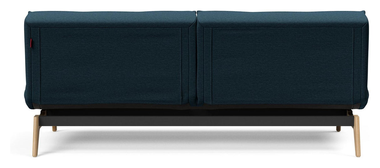 Splitback Eik Sovesofa, Eg, Argus/Navy Blue - Unoliving.com