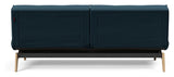 Splitback Eik Sovesofa, Eg, Argus/Navy Blue - Unoliving.com