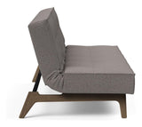 Splitback Eik Sovesofa, Røget eg, Mixed Dance/Grey - Unoliving.com