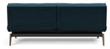 Splitback Eik Sovesofa, Røget eg, Argus/Navy Blue - Unoliving.com