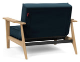 Splitback Frej Loungestol, Eg, Argus/Navy Blue - Unoliving.com