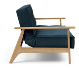 Splitback Frej Sovesofa, Eg, Argus/Navy Blue - Unoliving.com