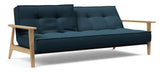 Splitback Frej Sovesofa, Eg, Argus/Navy Blue - Unoliving.com