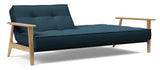 Splitback Frej Sovesofa, Eg, Argus/Navy Blue - Unoliving.com