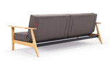 Splitback Frej Sovesofa, Flashtex, Dark grey - Unoliving.com