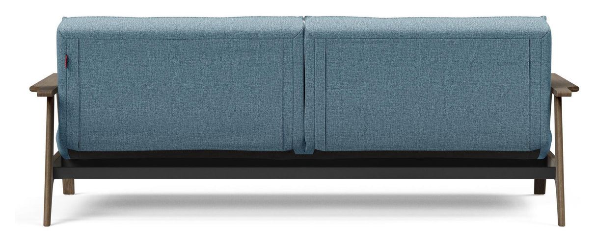 Splitback Frej Sovesofa, Røget eg, Mixed Dance/Light Blue - Unoliving.com