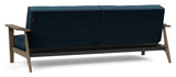 Splitback Frej Sovesofa, Røget eg, Argus/Navy Blue - Unoliving.com