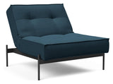 Splitback Lauge Loungestol, Argus/Navy Blue - Unoliving.com