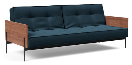 Splitback Lauge Sovesofa, Argus/Navy Blue - Unoliving.com