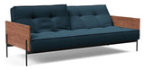 Splitback Lauge Sovesofa, Argus/Navy Blue - Unoliving.com