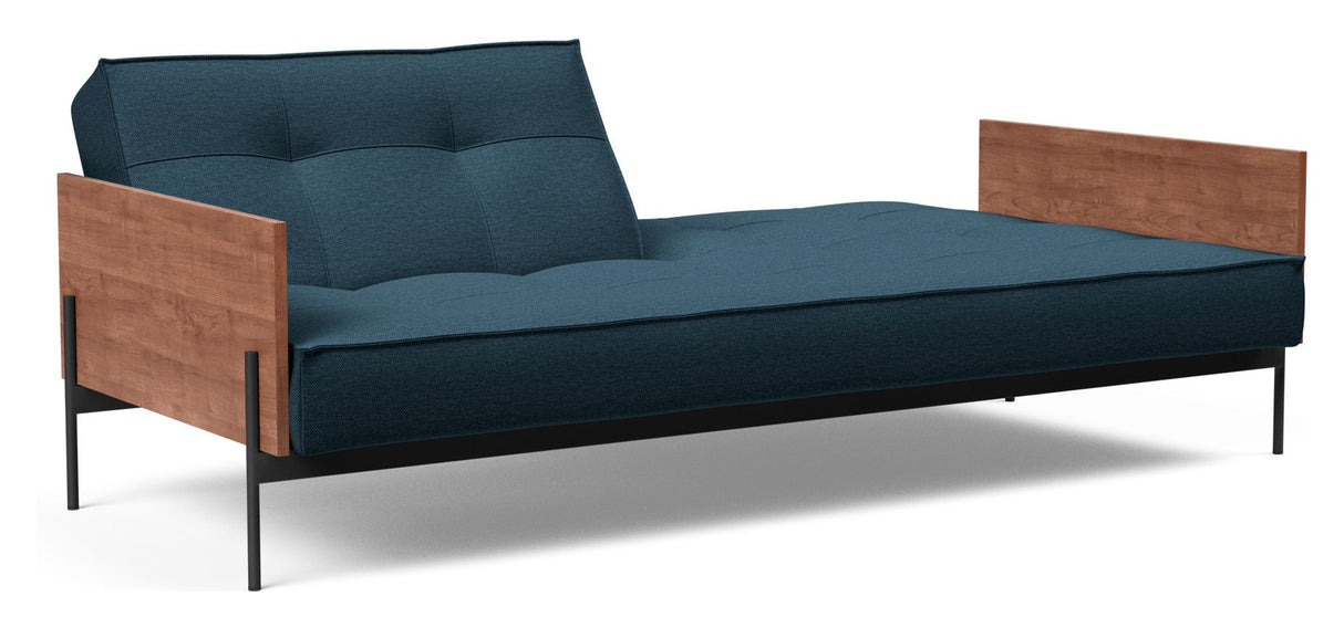 Splitback Lauge Sovesofa, Argus/Navy Blue - Unoliving.com