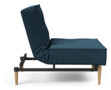 Splitback Styletto Loungestol, Lys træ, Argus/Navy Blue - Unoliving.com