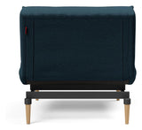 Splitback Styletto Loungestol, Lys træ, Argus/Navy Blue - Unoliving.com