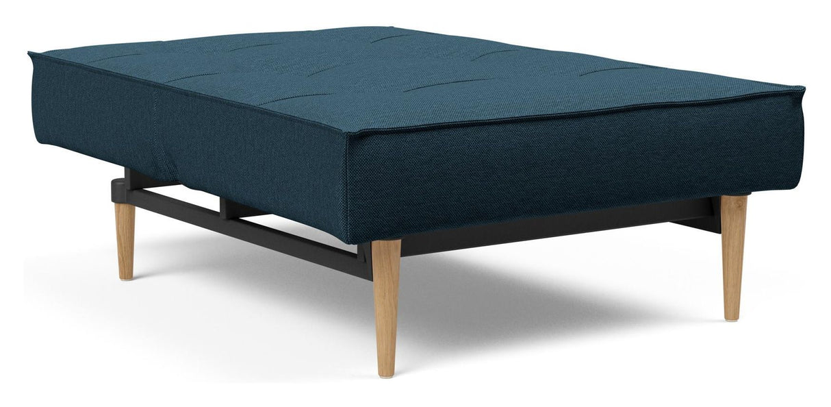 Splitback Styletto Loungestol, Lys træ, Argus/Navy Blue - Unoliving.com