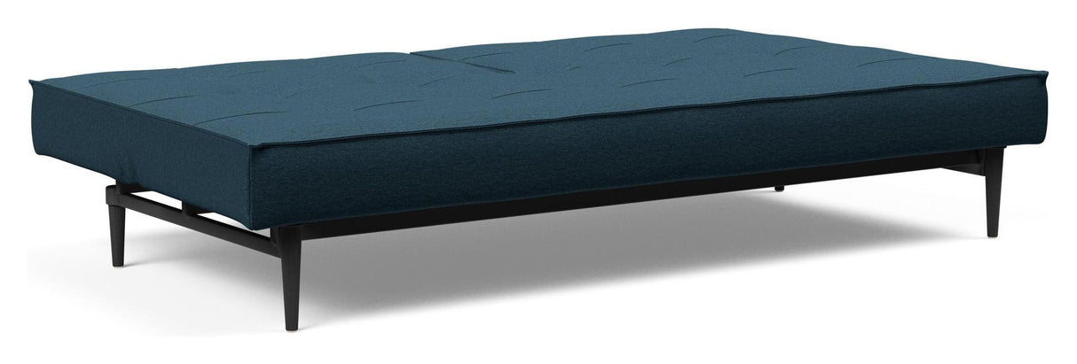 Splitback Styletto Sovesofa, Sort, Argus/Navy Blue - Unoliving.com